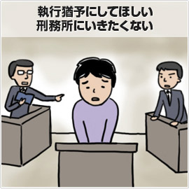 刑務所には行きたくない・刑務所に行きたくない